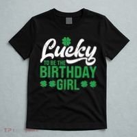 Lucky To Be The Birthday  St Patrick's Day Irish Cute T-Shirt thumb 5