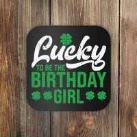 Lucky To Be The Birthday  St Patrick's Day Irish Cute Coaster thumb 0