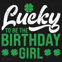 Lucky To Be The Birthday  St Patrick's Day Irish Cute Women's Hoodie thumb 2