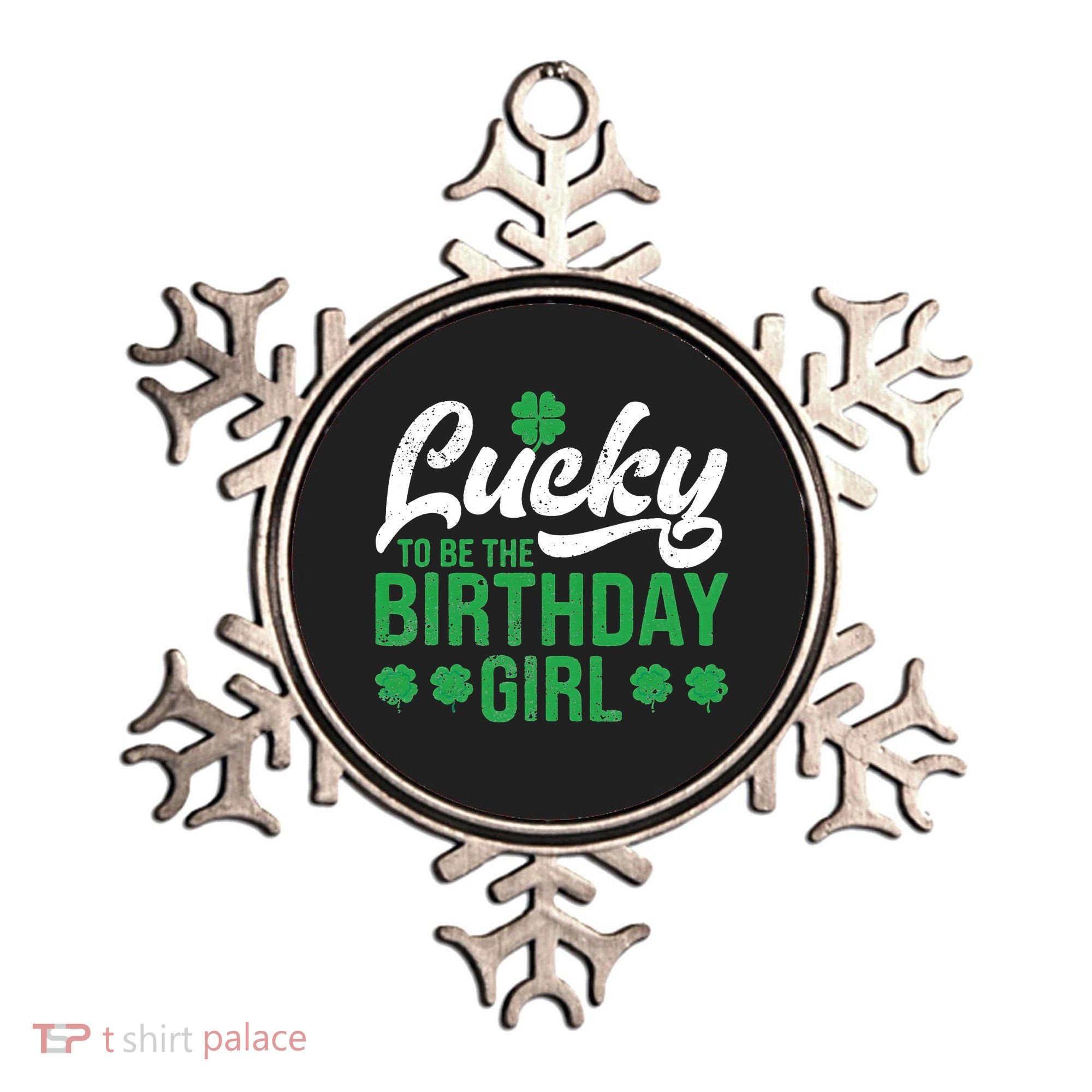 Lucky To Be The Birthday  St Patrick's Day Irish Cute Ornament