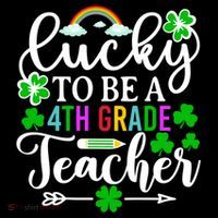 Lucky To Be A 4th Grade Teacher Gift Funny St Patricks Day Funny Gift Coffee Mug thumb 5