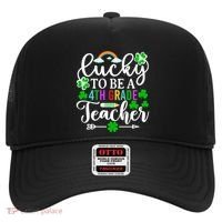 Lucky To Be A 4th Grade Teacher Gift Funny St Patricks Day Funny Gift Hat thumb 0