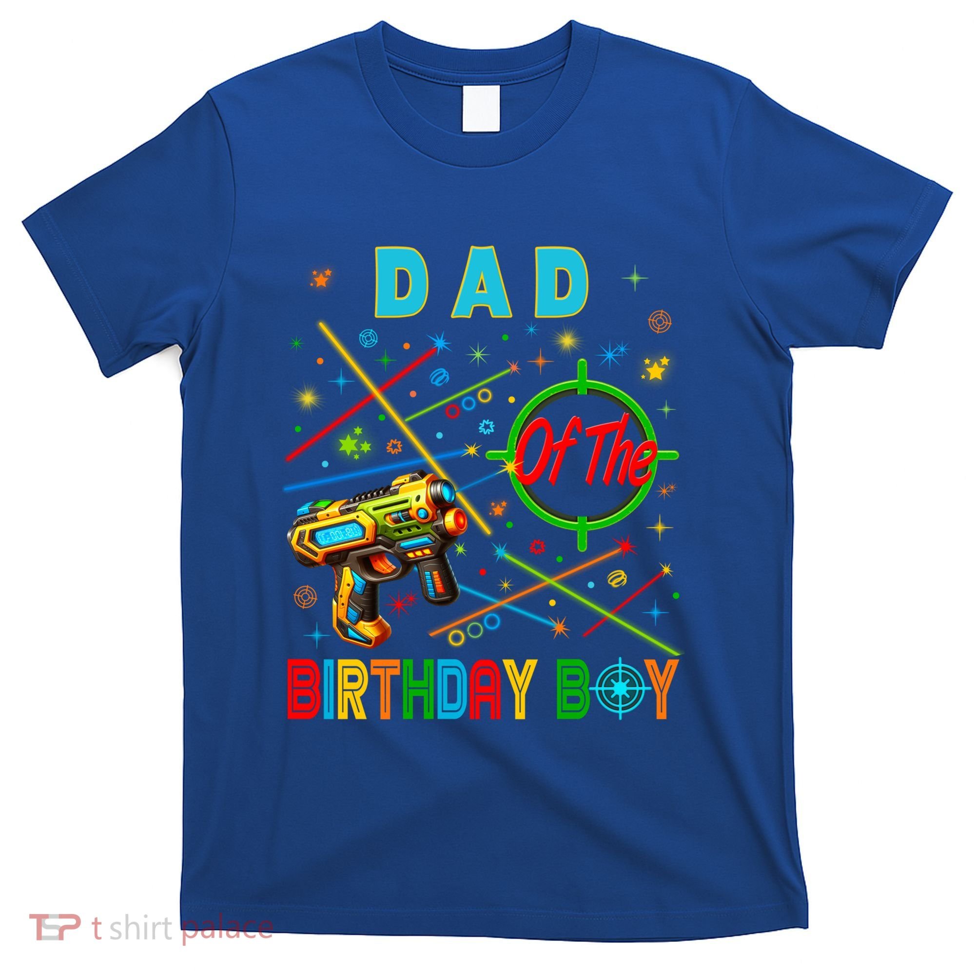 Laser Tag Birthday Group Game On Gift T-Shirt