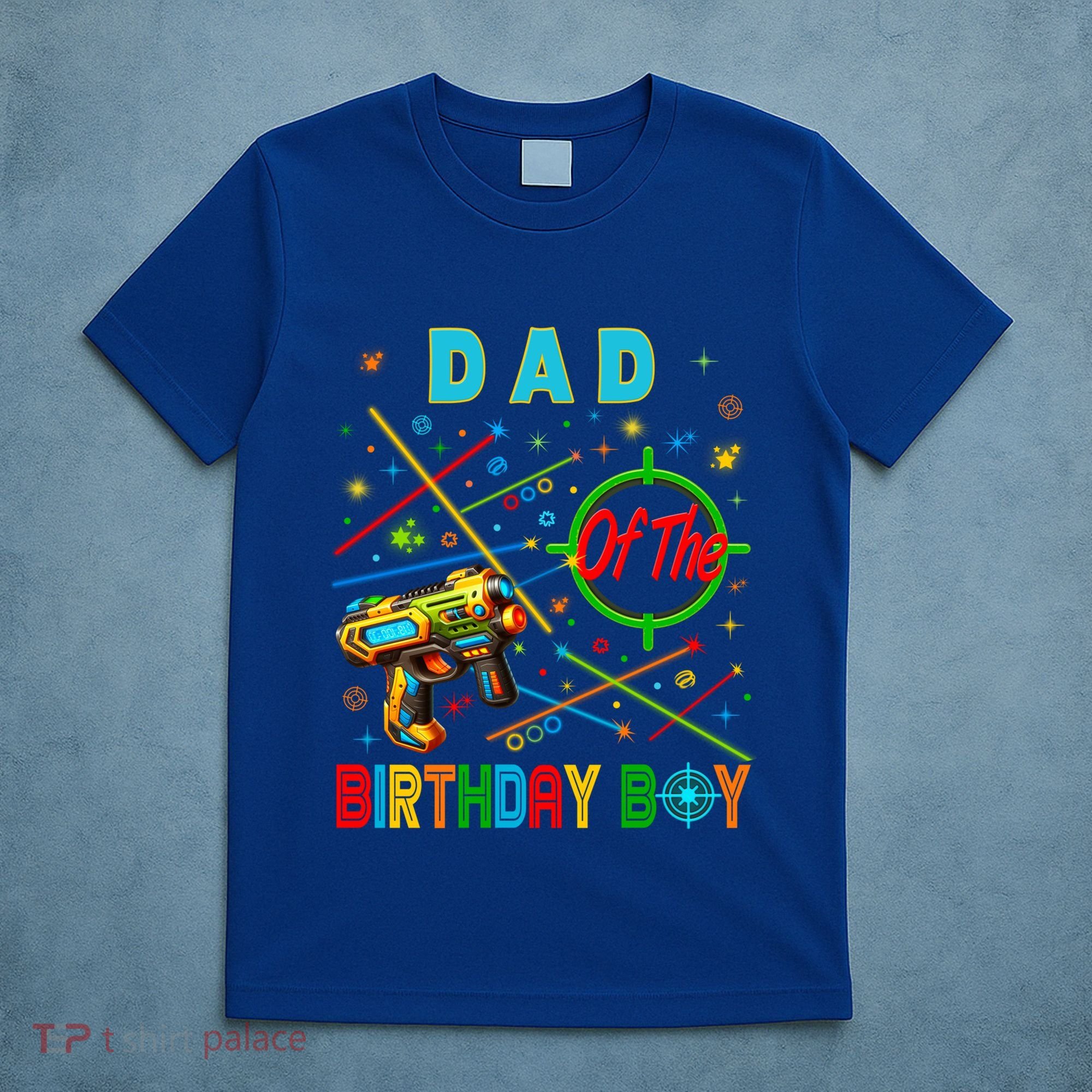 Laser Tag Birthday Group Game On Gift T-Shirt