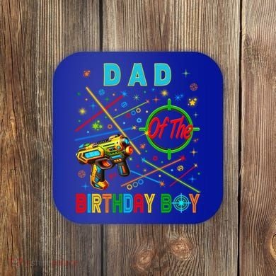 Laser Tag Birthday Group Game On Gift Coaster