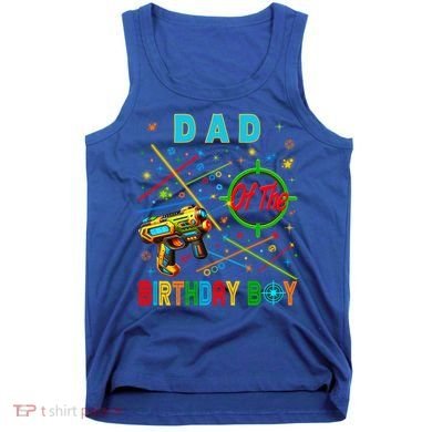 Laser Tag Birthday Group Game On Gift Tank Top