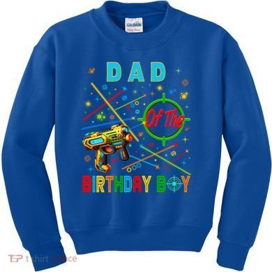 Laser Tag Birthday Group Game On Gift Kids Sweatshirt