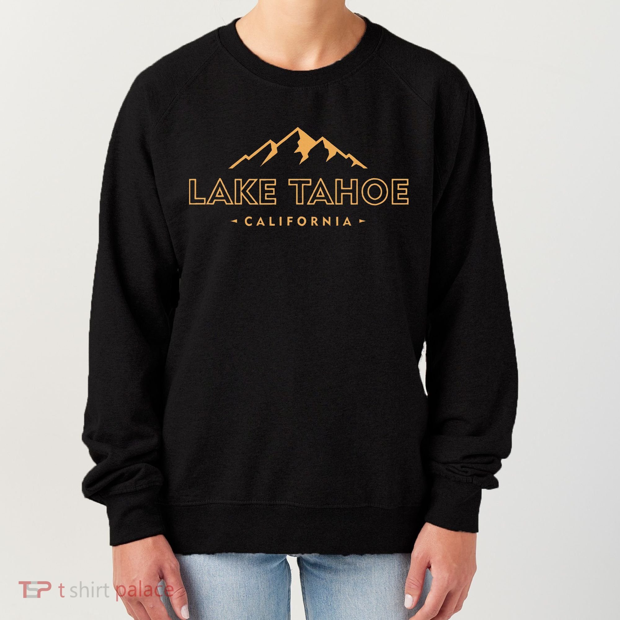 Lake Tahoe California Retro Mountain Souvenir Women's Sweatshirt