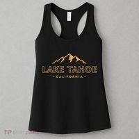 Lake Tahoe California Retro Mountain Souvenir Women's Tank Top thumb 3