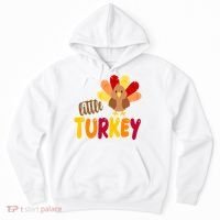 Little Turkey Cute Thanksgiving Holiday Hoodie thumb 0