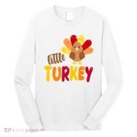 Little Turkey Cute Thanksgiving Holiday Long Sleeve Shirt thumb 0