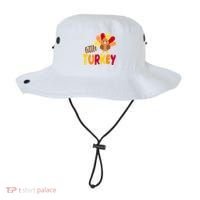 Little Turkey Cute Thanksgiving Holiday Bucket Hat thumb 0