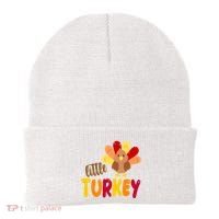 Little Turkey Cute Thanksgiving Holiday Beanie thumb 0
