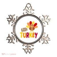 Little Turkey Cute Thanksgiving Holiday Ornament thumb 0