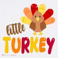 Little Turkey Cute Thanksgiving Holiday Women's T-Shirt thumb 6