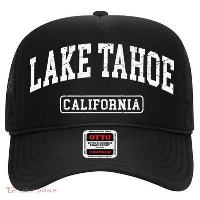 Lake Tahoe California Worn Design Style Classic Hat