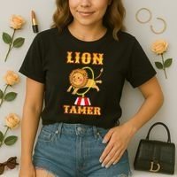 Lion Tamer Costume Circus Themed Birthday Party Comfort Colors Boxy T-Shirt thumb 2