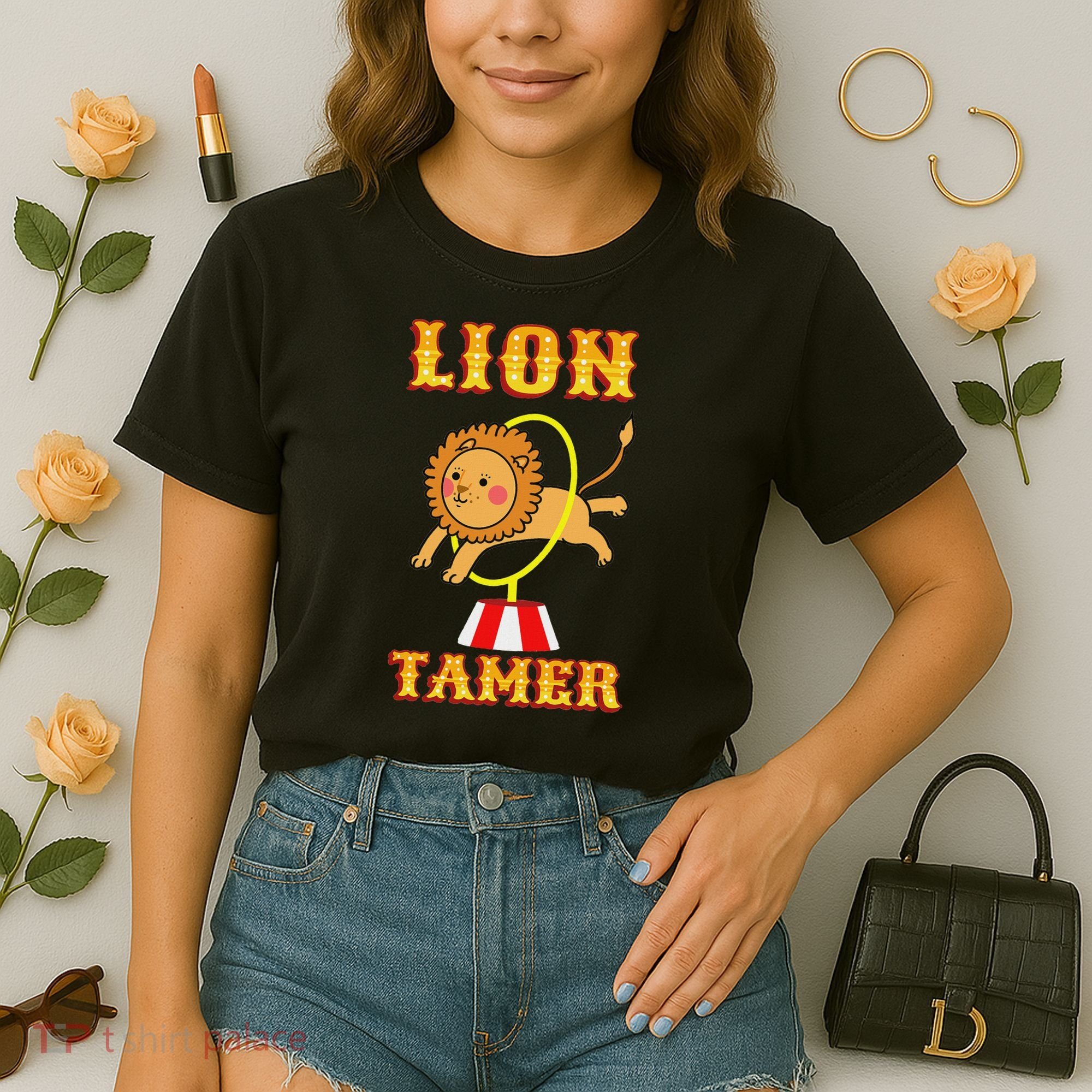 Lion Tamer Costume Circus Themed Birthday Party Comfort Colors Boxy T-Shirt