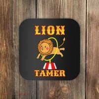 Lion Tamer Costume Circus Themed Birthday Party Coaster thumb 0
