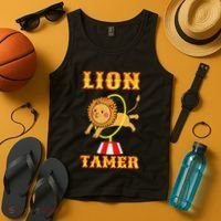 Lion Tamer Costume Circus Themed Birthday Party Tank Top thumb 4