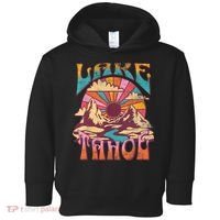 Lake Tahoe California Nature Hiking Mountains Outdoors Retro Toddler Hoodie thumb 0