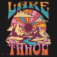 Lake Tahoe California Nature Hiking Mountains Outdoors Retro Toddler Hoodie thumb 2