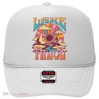 Lake Tahoe California Nature Hiking Mountains Outdoors Retro Hat thumb 0