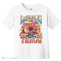 Lake Tahoe California Nature Hiking Mountains Outdoors Retro Toddler T-Shirt thumb 0