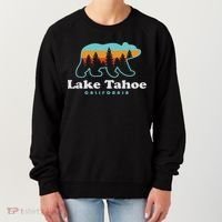 Lake Tahoe California Bear Mountains Hiking Women's Sweatshirt thumb 0