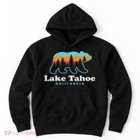Lake Tahoe California Bear Mountains Hiking Hoodie thumb 0