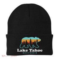 Lake Tahoe California Bear Mountains Hiking Beanie thumb 0