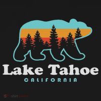 Lake Tahoe California Bear Mountains Hiking Women's Hoodie thumb 2