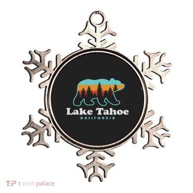 Lake Tahoe California Bear Mountains Hiking Ornament