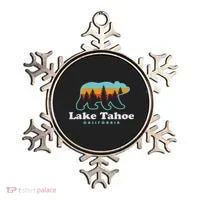 Lake Tahoe California Bear Mountains Hiking Ornament thumb 0