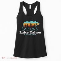 Lake Tahoe California Bear Mountains Hiking Women's Tank Top thumb 0