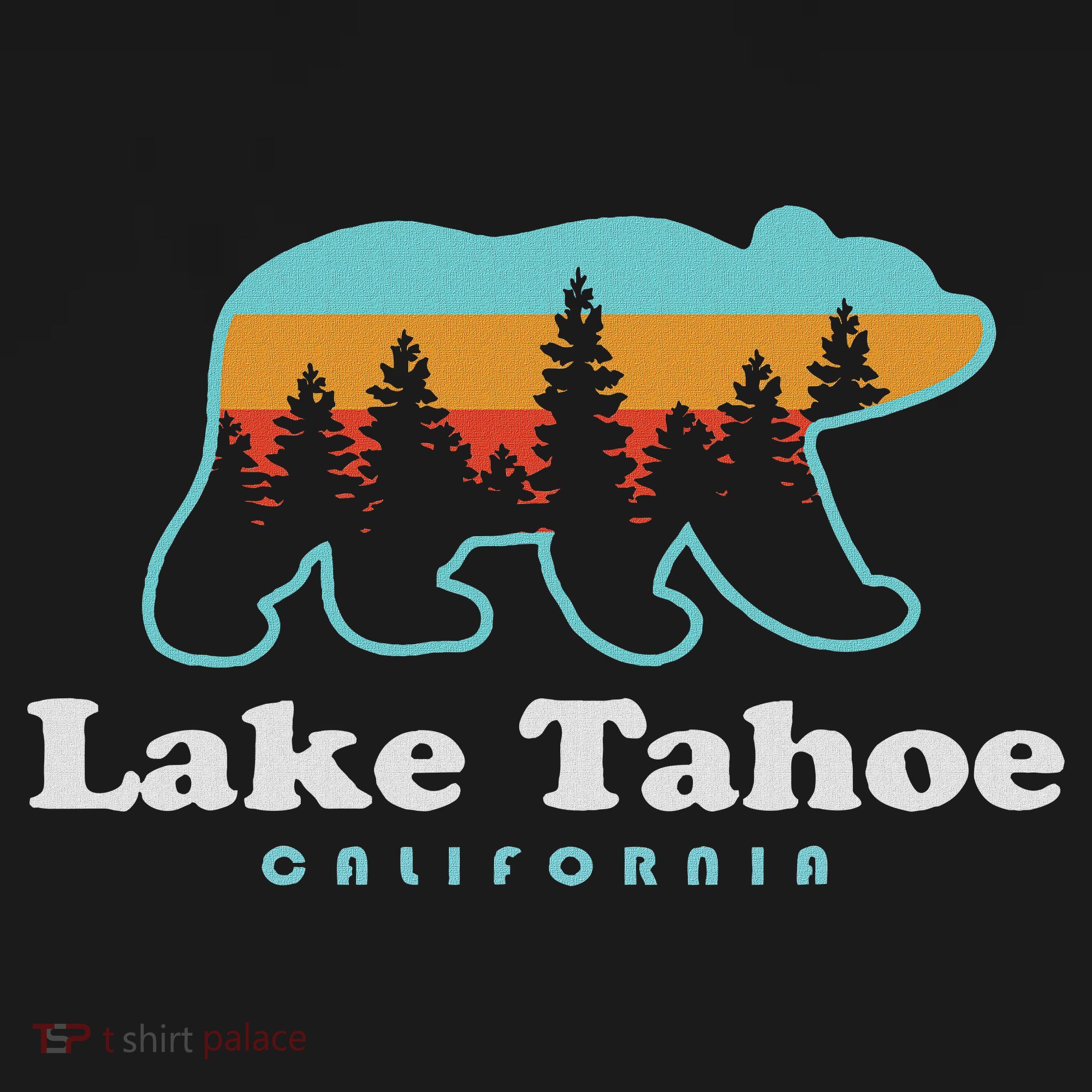 Lake Tahoe California Bear Mountains Hiking Women's Tank Top