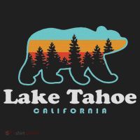 Lake Tahoe California Bear Mountains Hiking Hat thumb 2