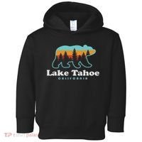 Lake Tahoe California Bear Mountains Hiking Toddler Hoodie thumb 0