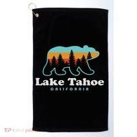 Lake Tahoe California Bear Mountains Hiking Golf Towel thumb 0