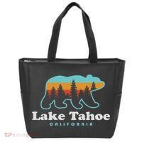 Lake Tahoe California Bear Mountains Hiking Tote Bag thumb 0