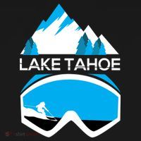 Lake Tahoe California Gift Ski Goggles Skiing Gift Clothes Women's Hoodie thumb 2