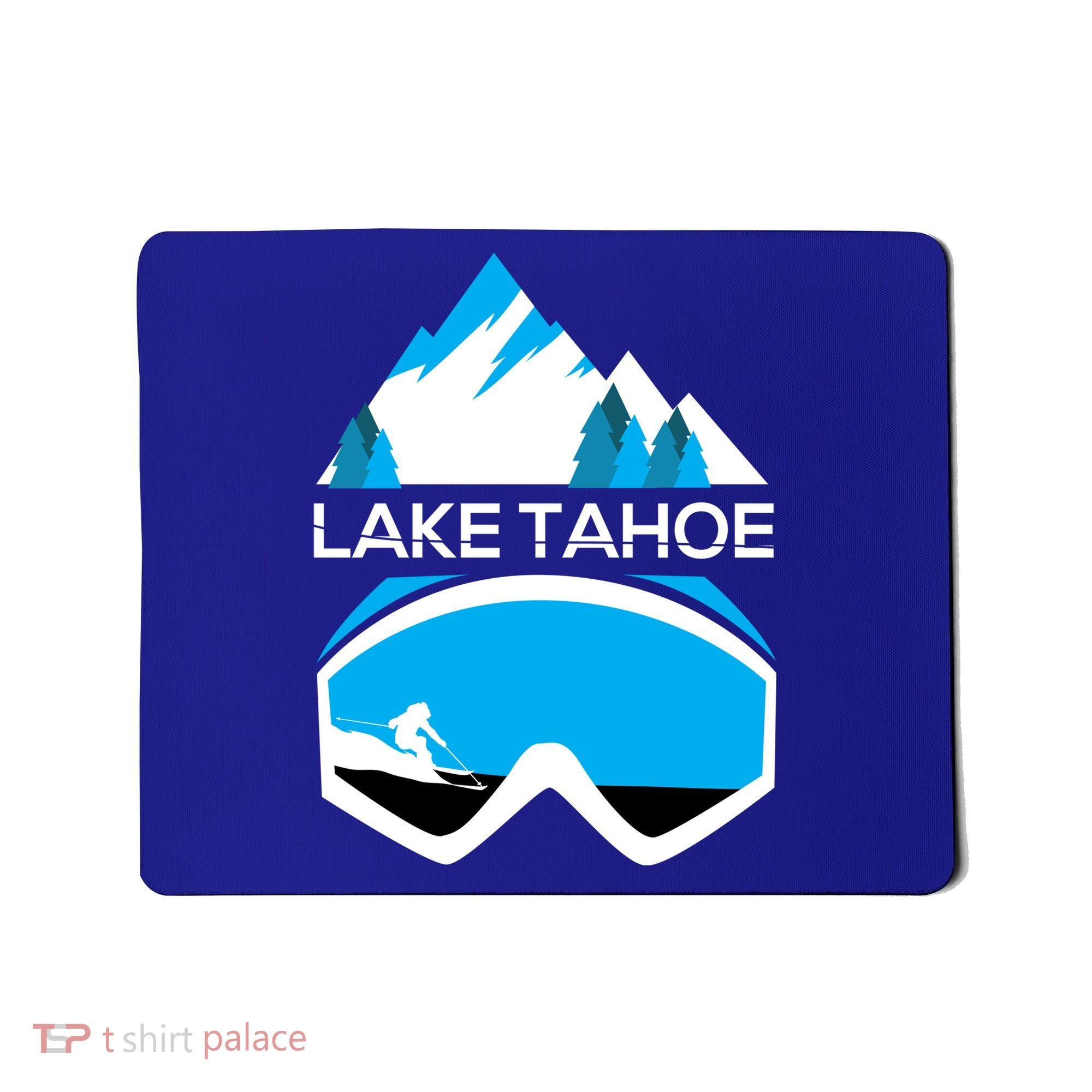 Lake Tahoe California Gift Ski Goggles Skiing Gift Clothes Mousepad