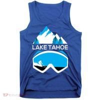 Lake Tahoe California Gift Ski Goggles Skiing Gift Clothes Tank Top thumb 0