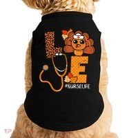 Love Thanksgiving Cute Nurse Life Doggie Tank thumb 0