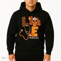Love Thanksgiving Cute Nurse Life Hoodie thumb 2