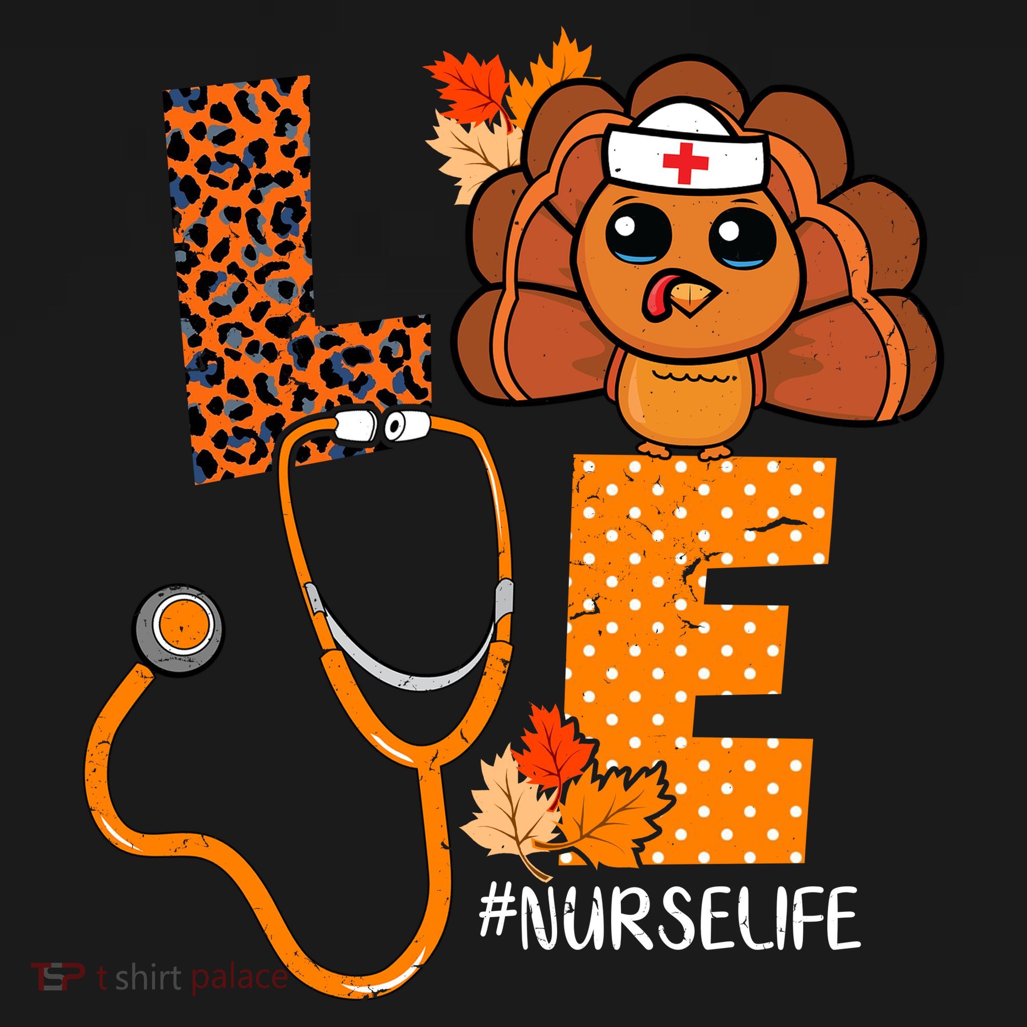 Love Thanksgiving Cute Nurse Life Bucket Hat