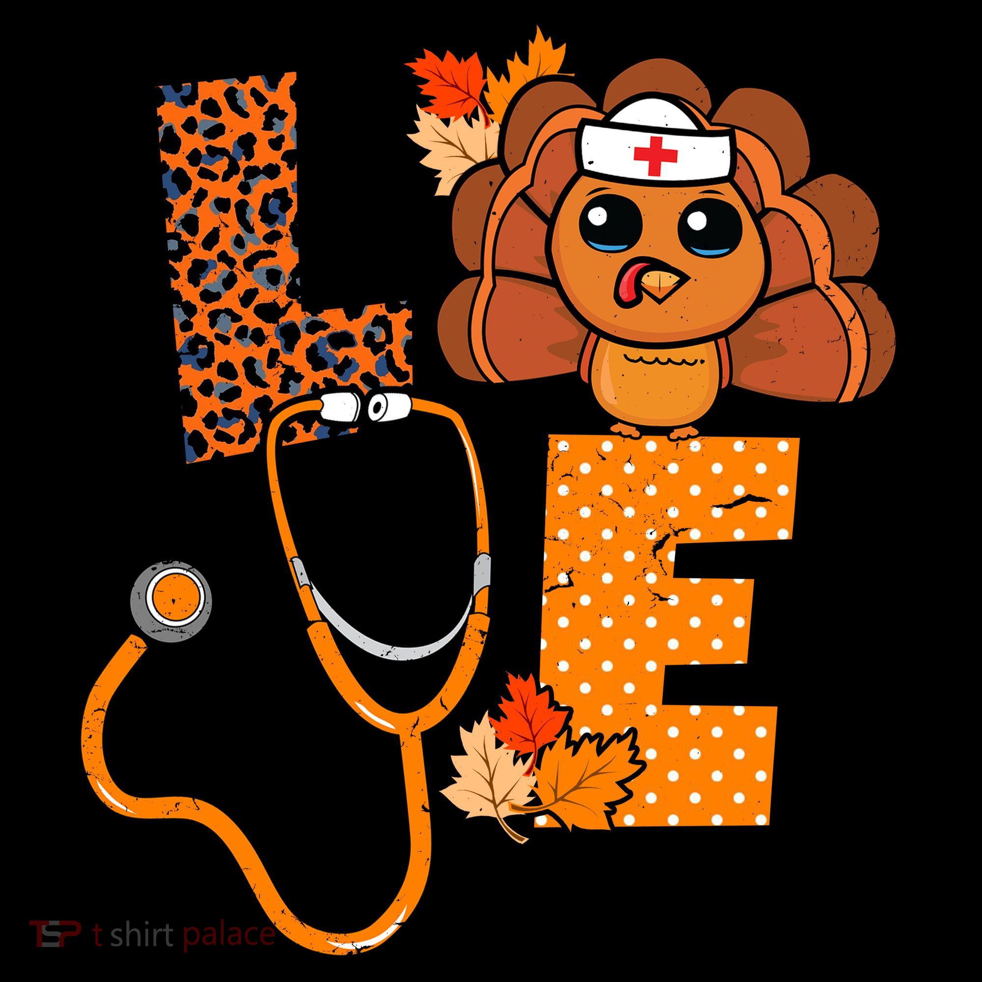 Love Thanksgiving Cute Nurse Life Coffee Mug