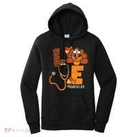 Love Thanksgiving Cute Nurse Life Women's Hoodie thumb 0