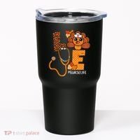 Love Thanksgiving Cute Nurse Life Tumbler thumb 0