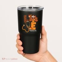 Love Thanksgiving Cute Nurse Life Tumbler thumb 2